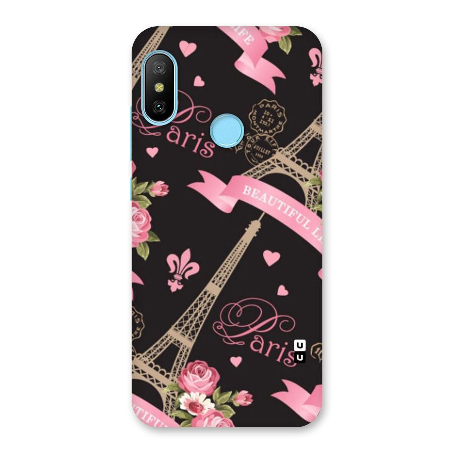 Love Tower Back Case for Redmi 6 Pro