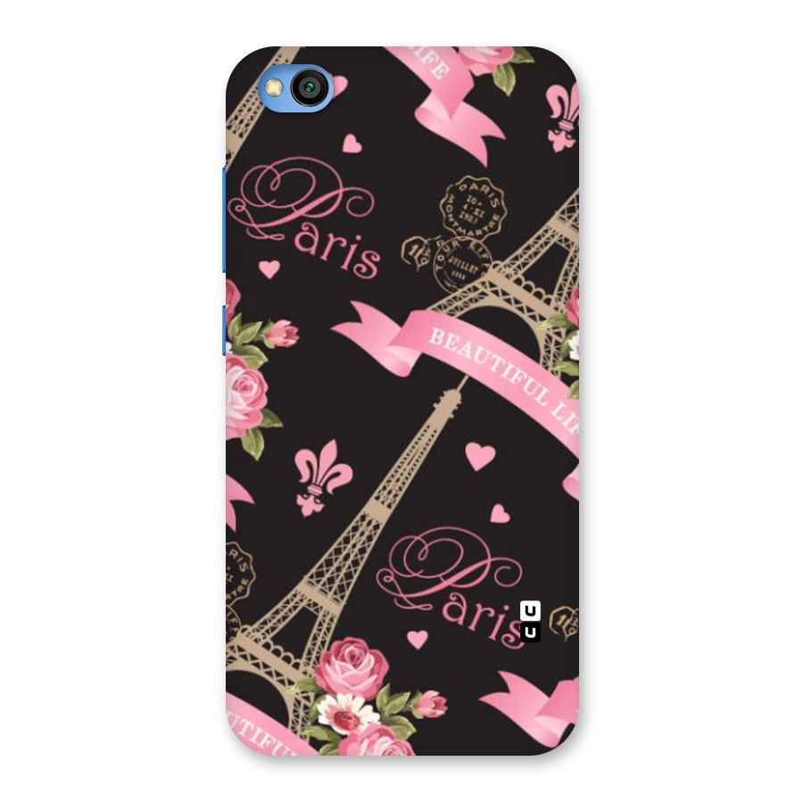 Love Tower Back Case for Redmi Go