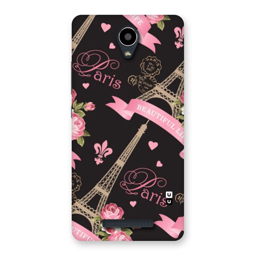 Love Tower Back Case for Redmi Note 2
