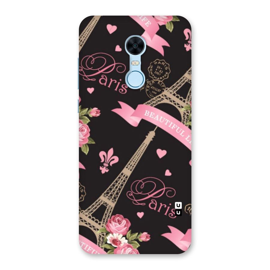 Love Tower Back Case for Redmi Note 5