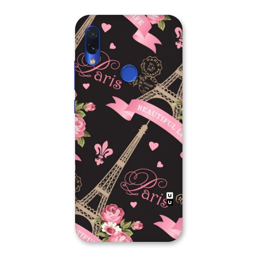 Love Tower Back Case for Redmi Note 7