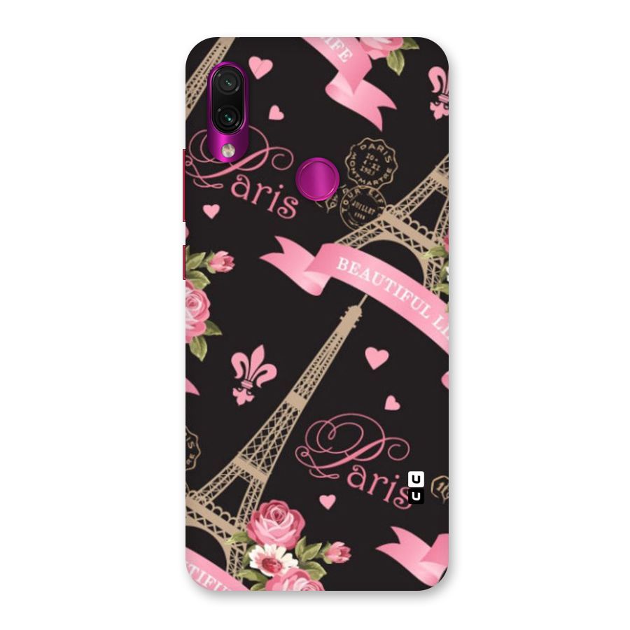Love Tower Back Case for Redmi Note 7 Pro