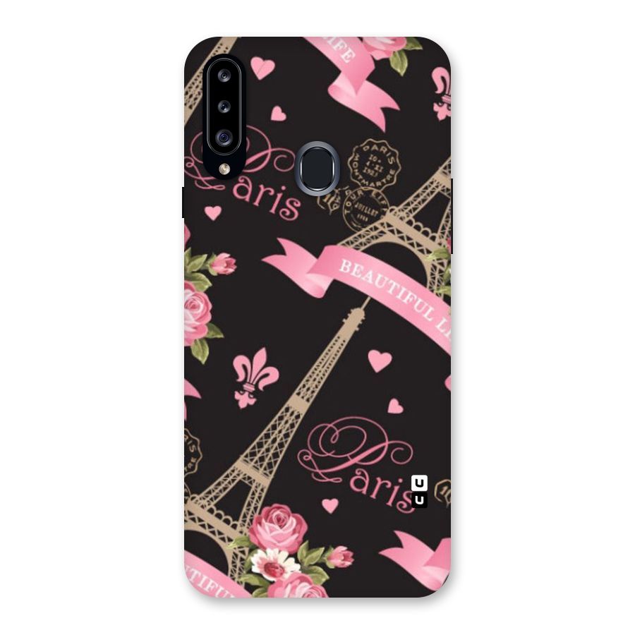 Love Tower Back Case for Samsung Galaxy A20s