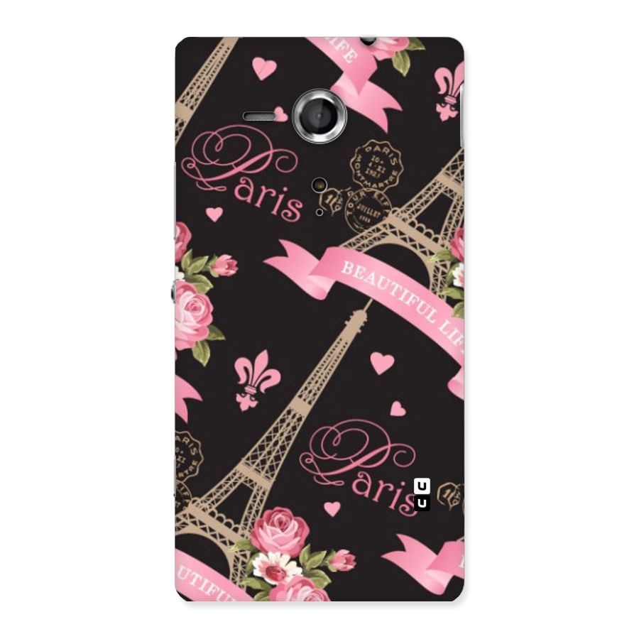 Love Tower Back Case for Sony Xperia SP