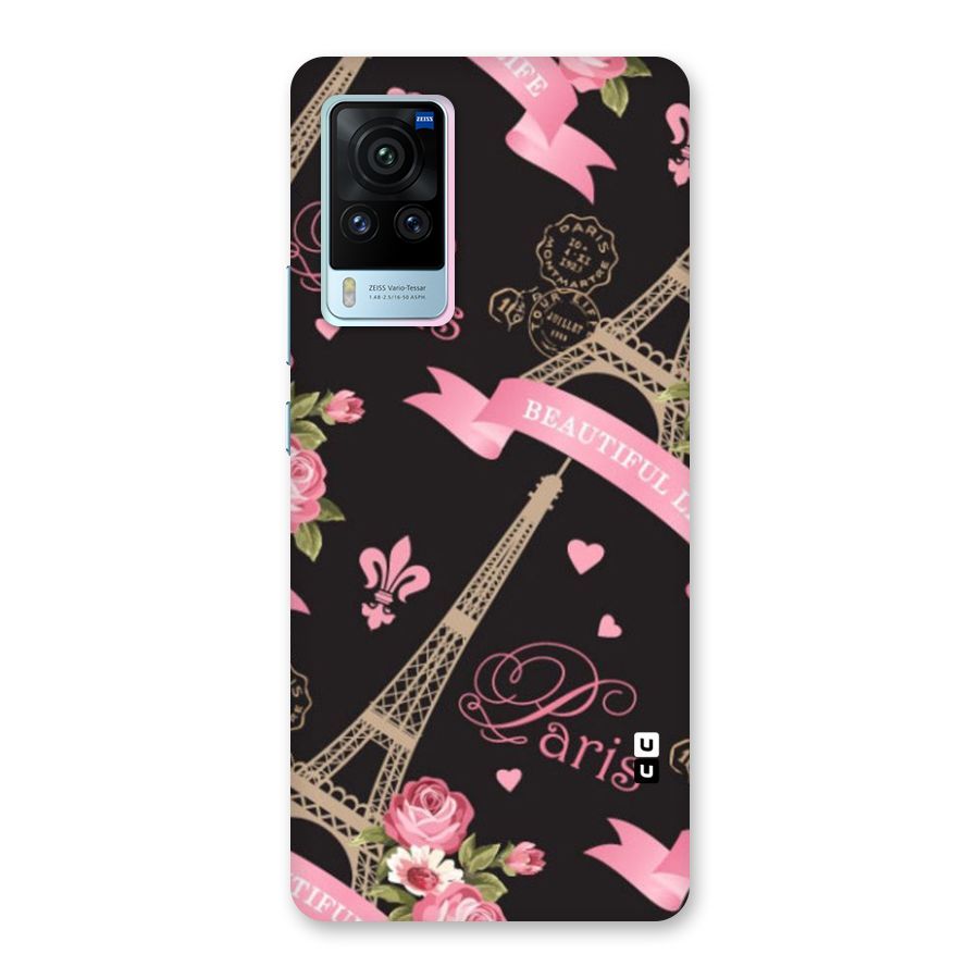 Love Tower Back Case for Vivo X60 Pro