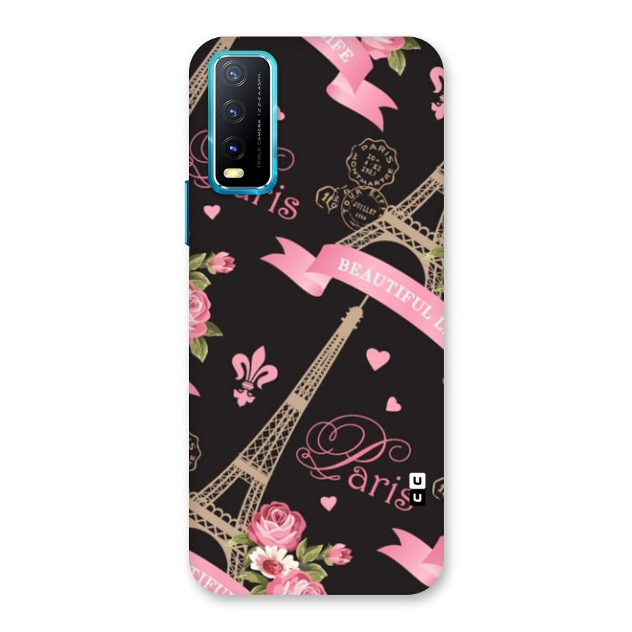 Love Tower Back Case for Vivo Y20 2021