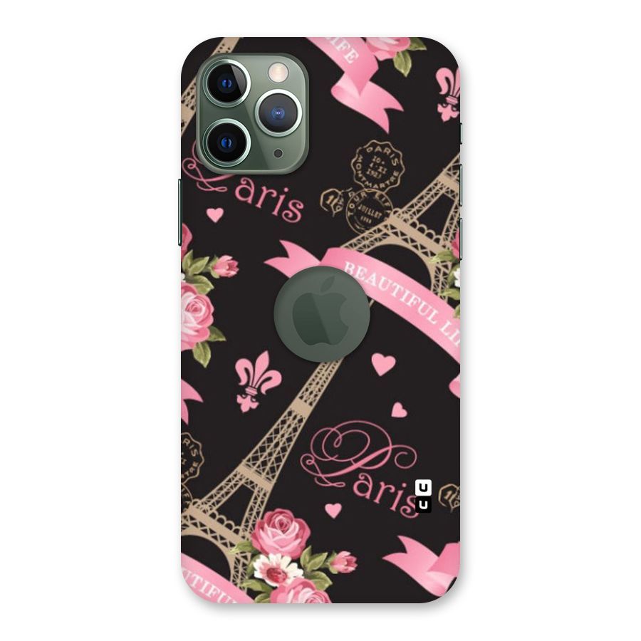 Love Tower Back Case for iPhone 11 Pro Logo  Cut