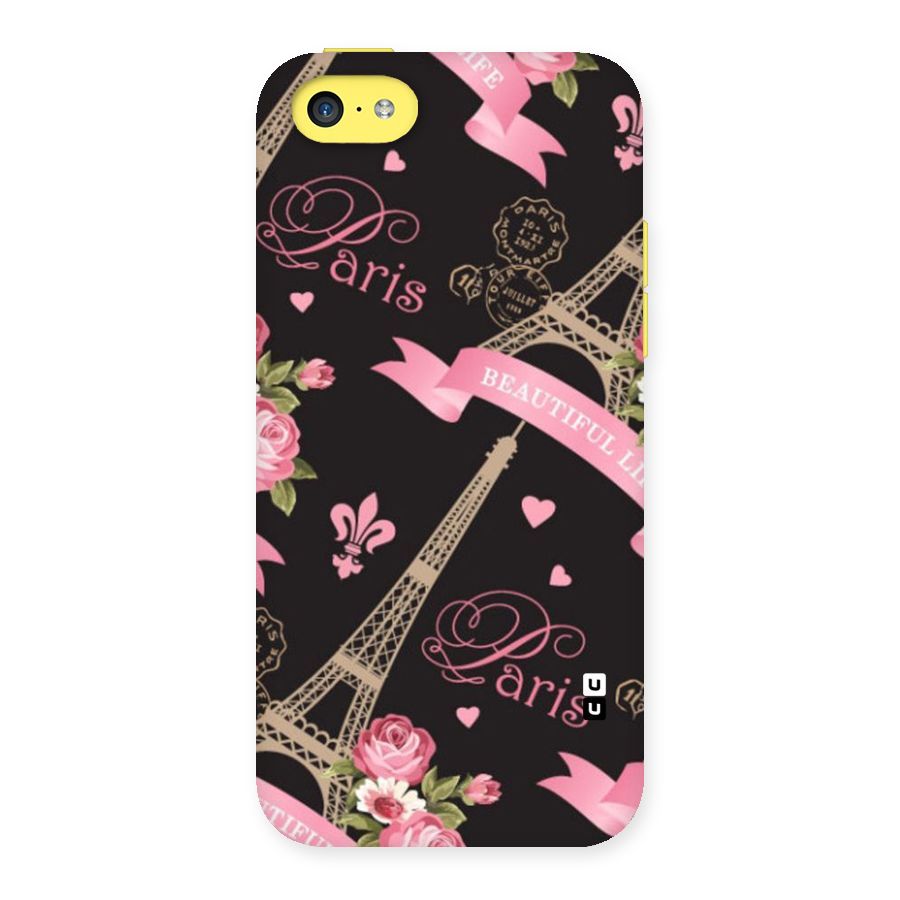 Love Tower Back Case for iPhone 5C