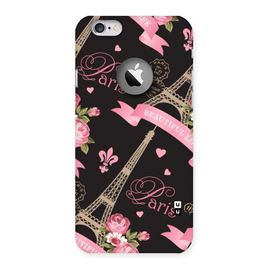 Love Tower Back Case for iPhone 6 Logo Cut