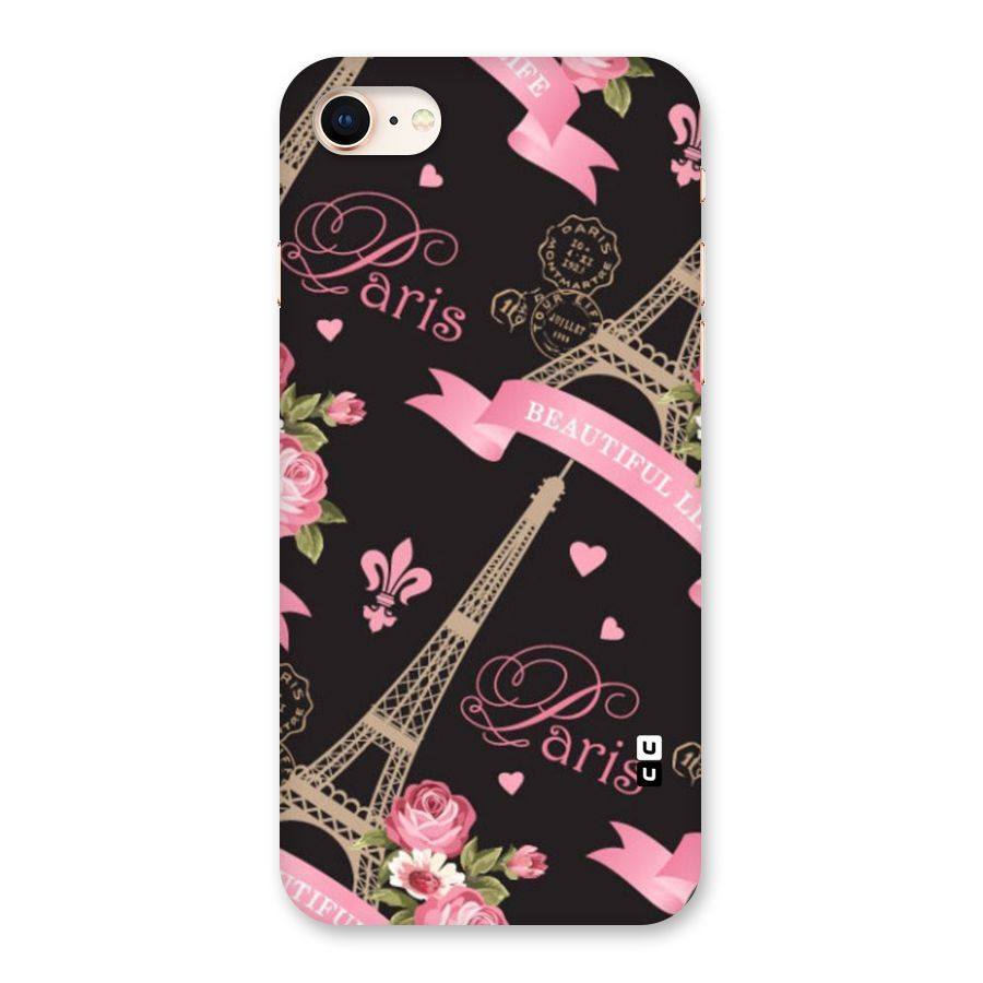 Love Tower Back Case for iPhone 8