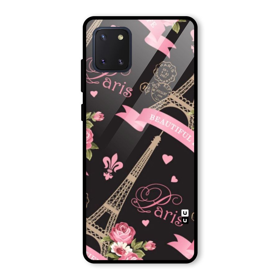 Love Tower Glass Back Case for Galaxy Note 10 Lite