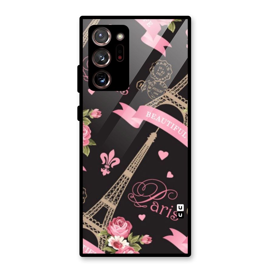 Love Tower Glass Back Case for Galaxy Note 20 Ultra