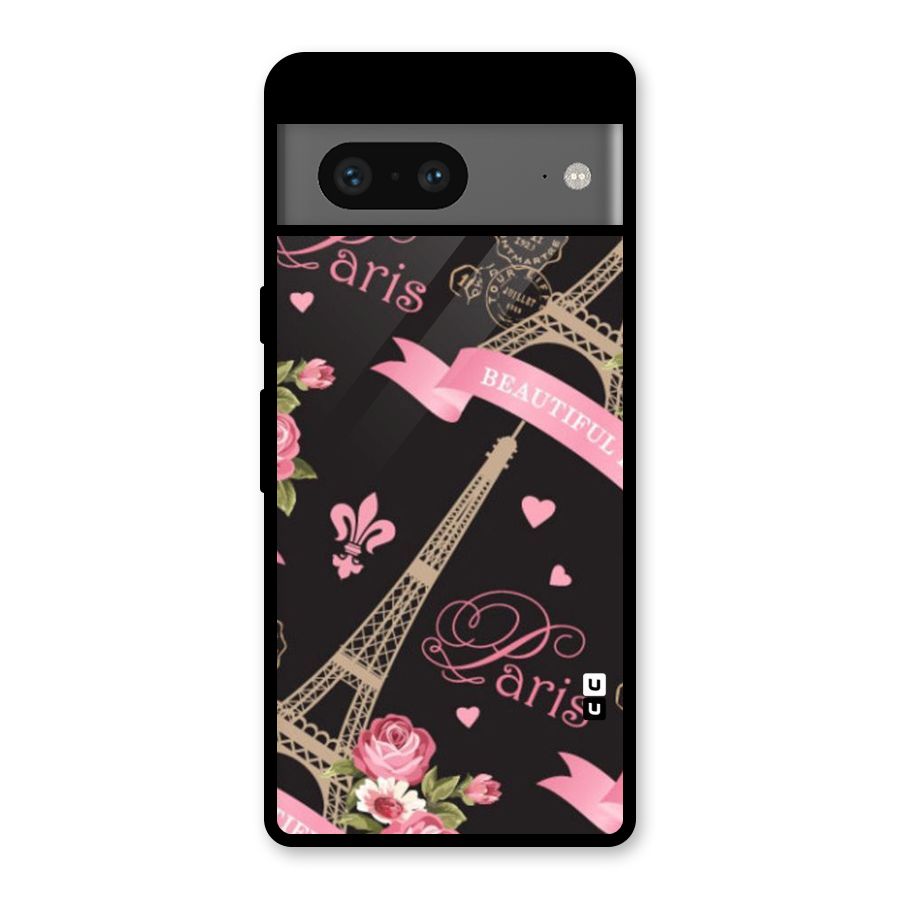 Love Tower Glass Back Case for Google Pixel 7