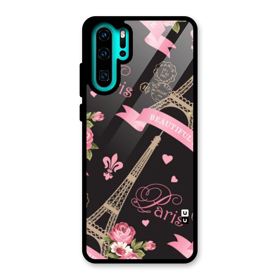 Love Tower Glass Back Case for Huawei P30 Pro