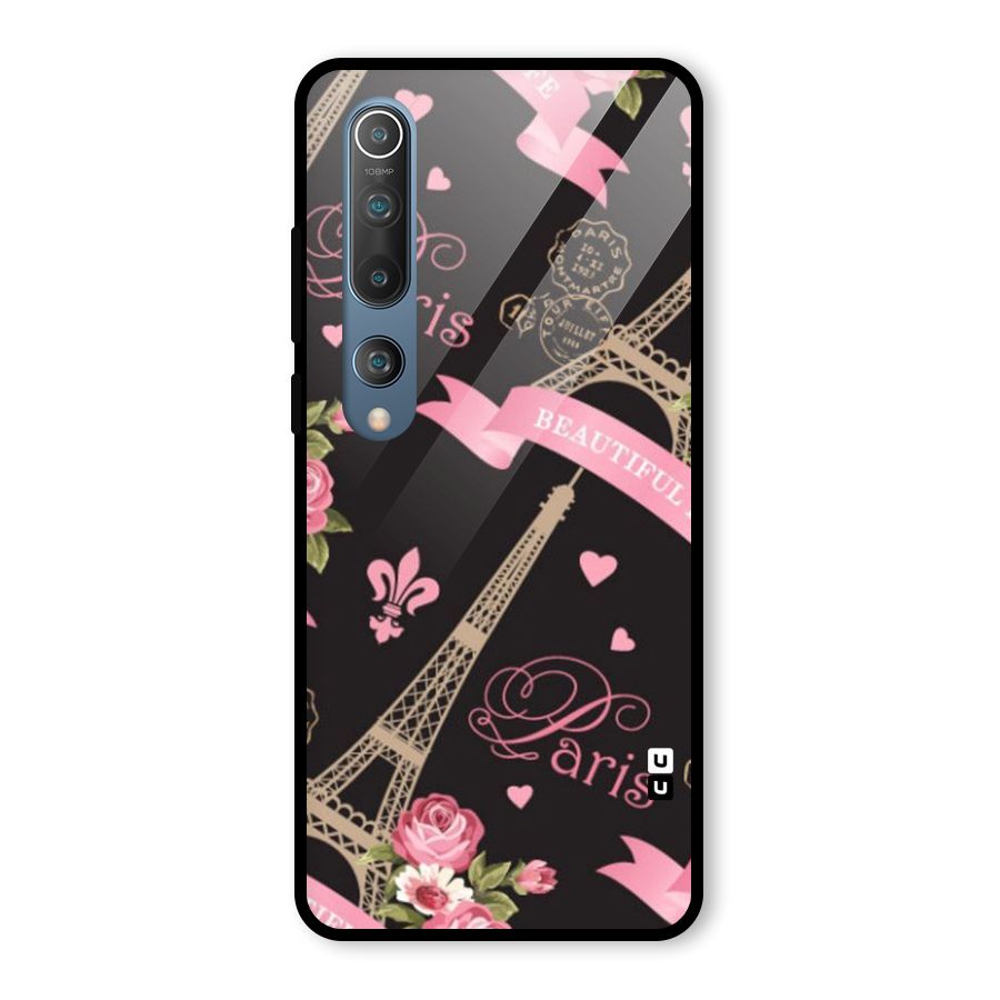 Love Tower Glass Back Case for Mi 10