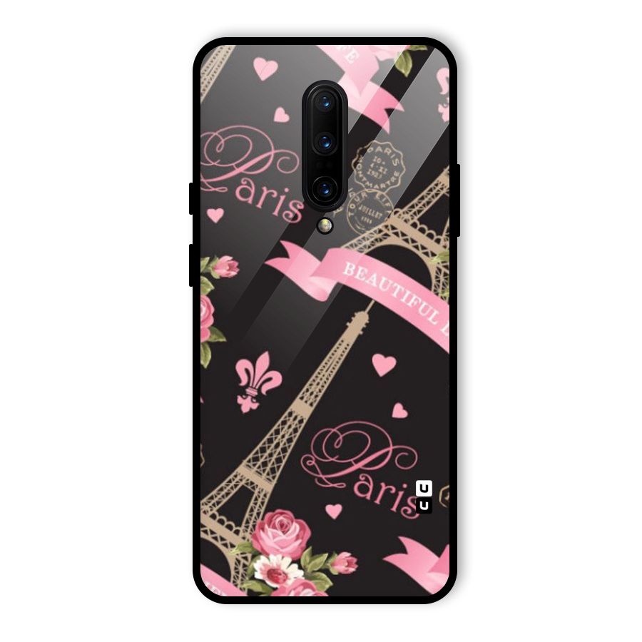 Love Tower Glass Back Case for OnePlus 7 Pro