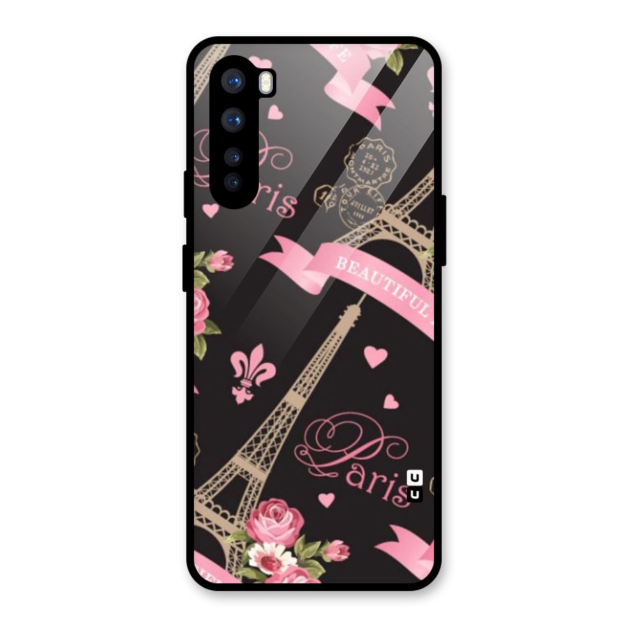Love Tower Glass Back Case for OnePlus Nord