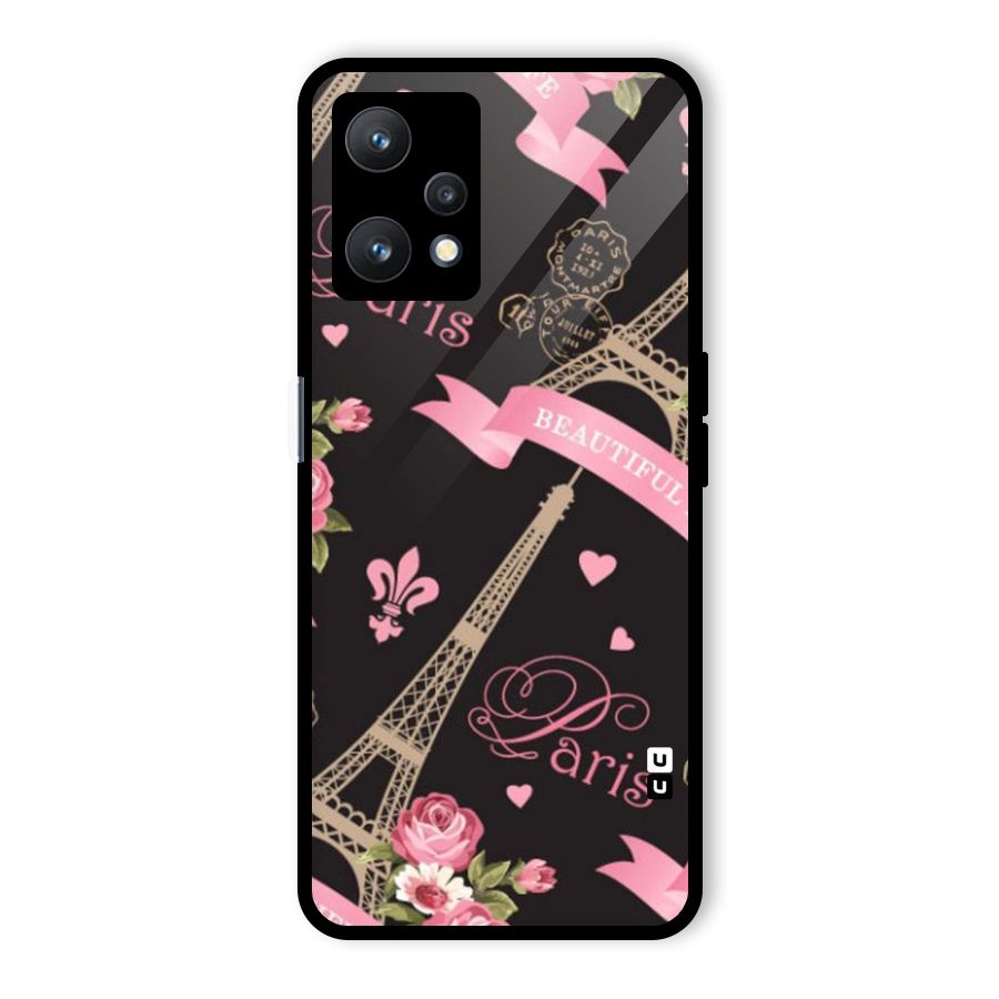 Love Tower Glass Back Case for Realme 9 Pro 5G