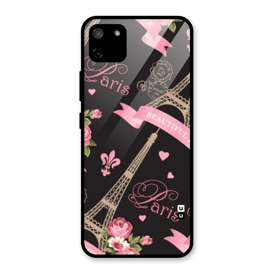 Love Tower Glass Back Case for Realme C11