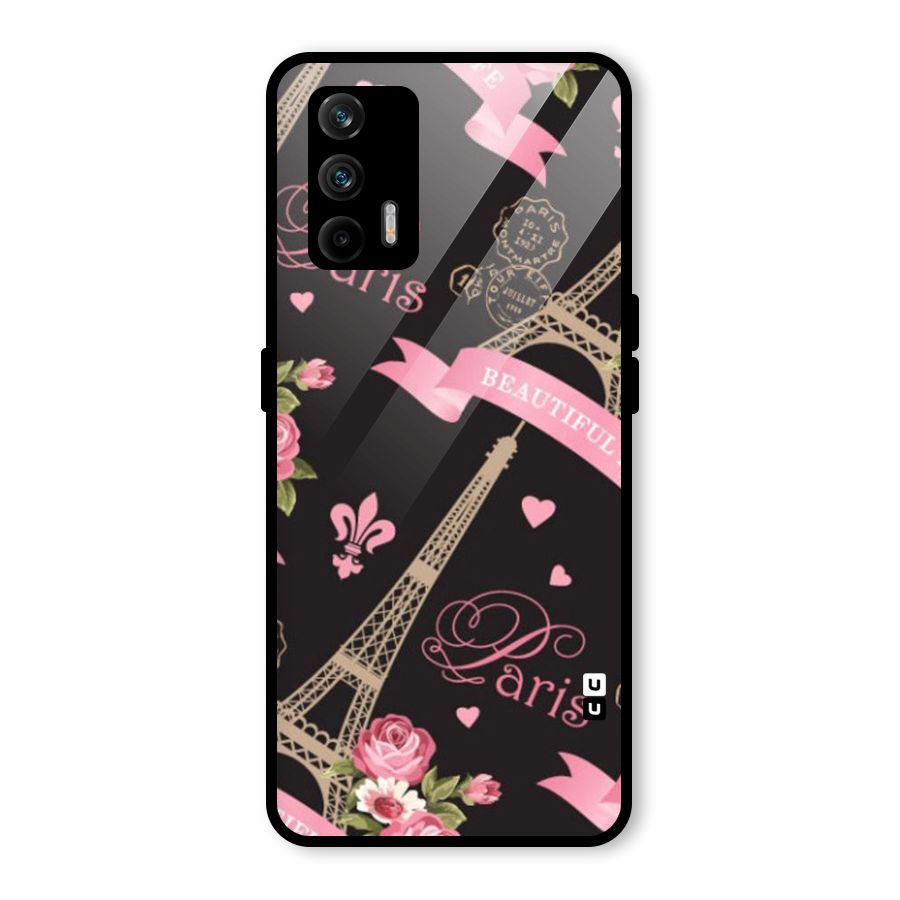 Love Tower Glass Back Case for Realme GT 5G