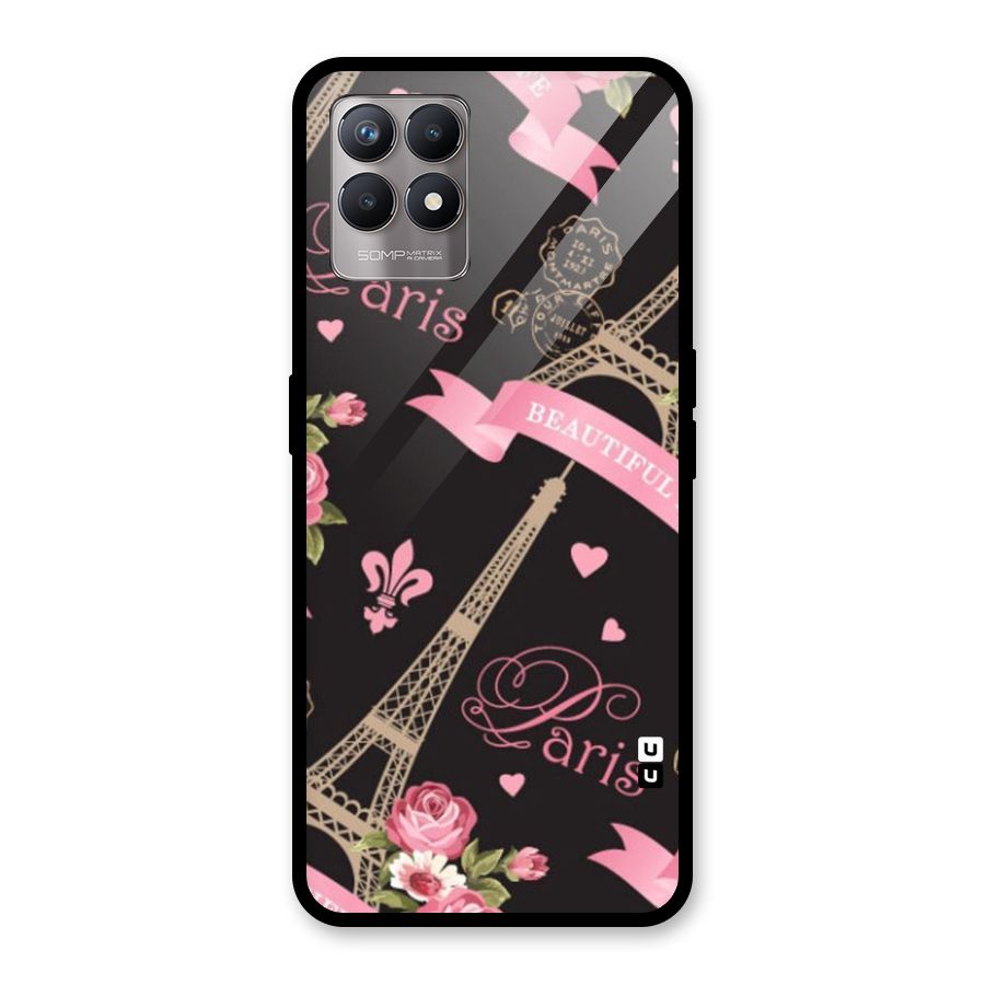 Love Tower Glass Back Case for Realme Narzo 50