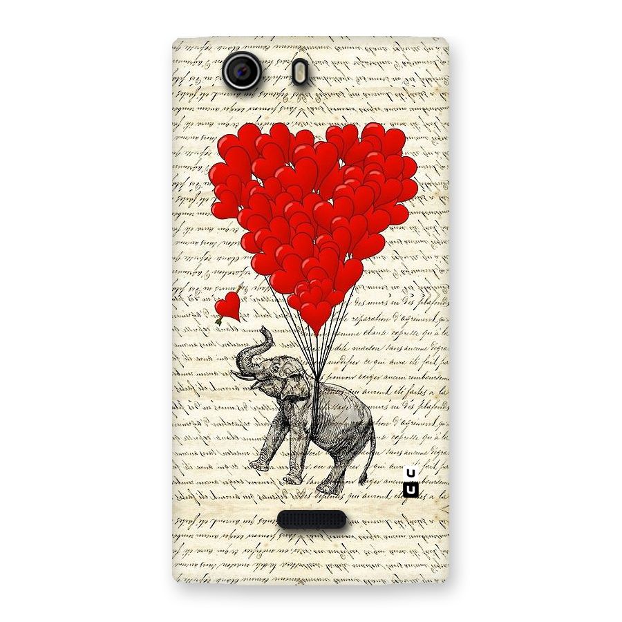 Love Weight Back Case for Canvas Nitro 2 E311