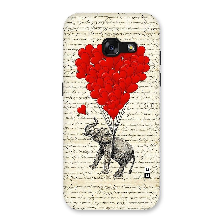 Love Weight Back Case for Galaxy A3 (2017)