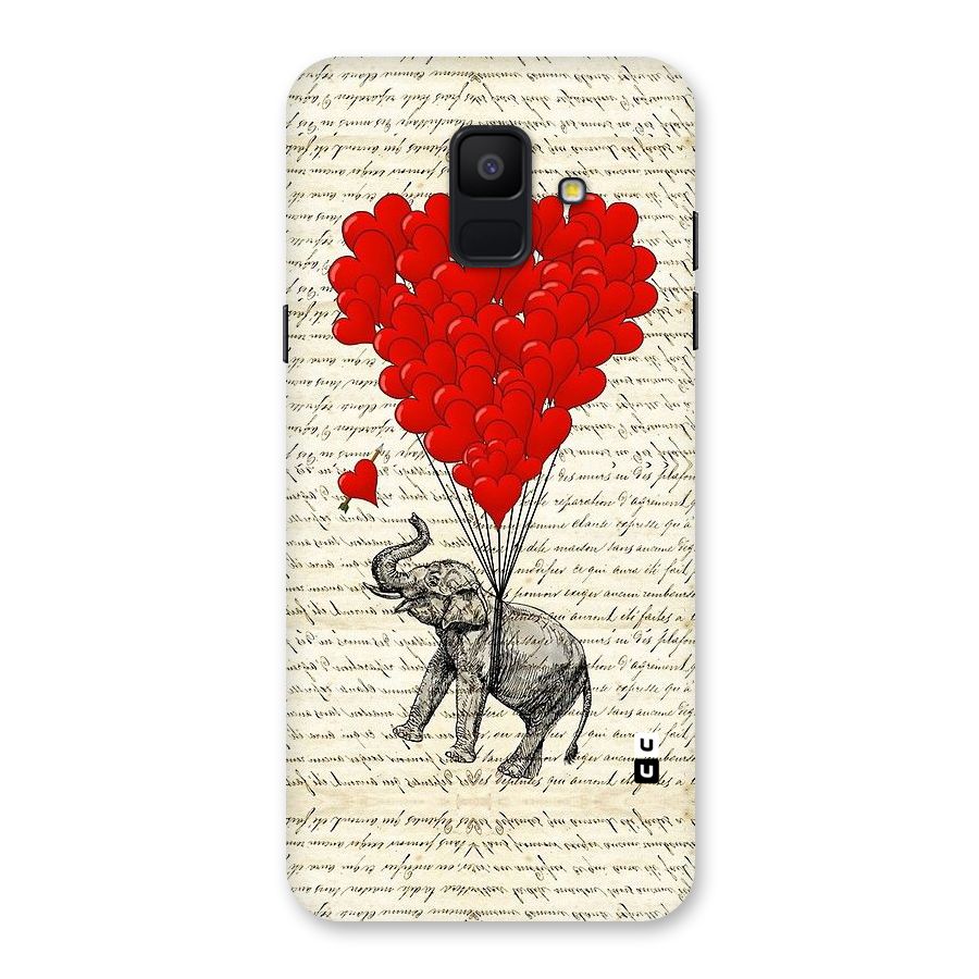 Love Weight Back Case for Galaxy A6 (2018)
