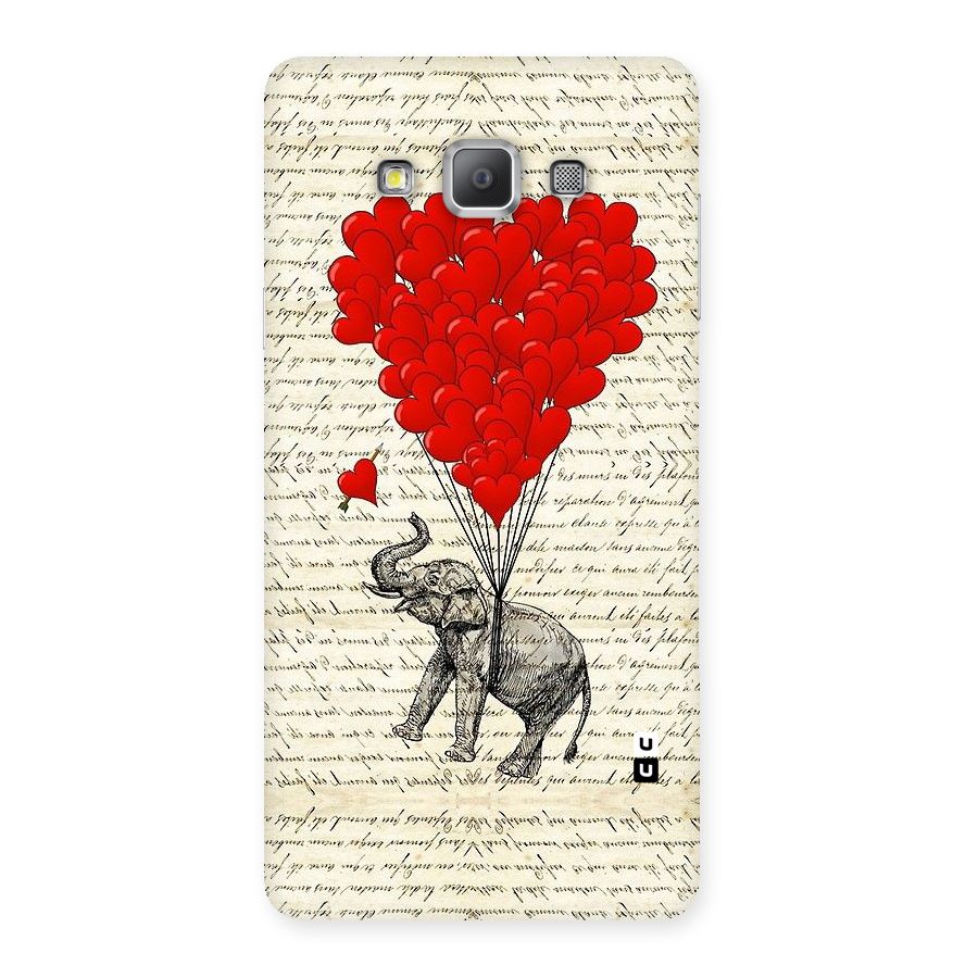 Love Weight Back Case for Galaxy A7