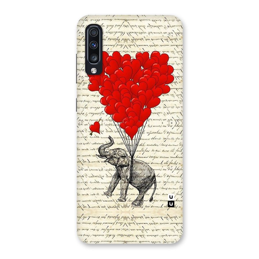 Love Weight Back Case for Galaxy A70