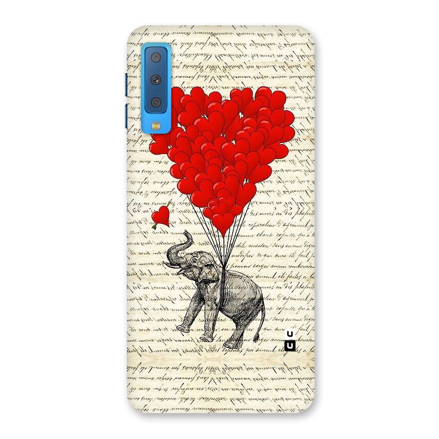 Love Weight Back Case for Galaxy A7 (2018)