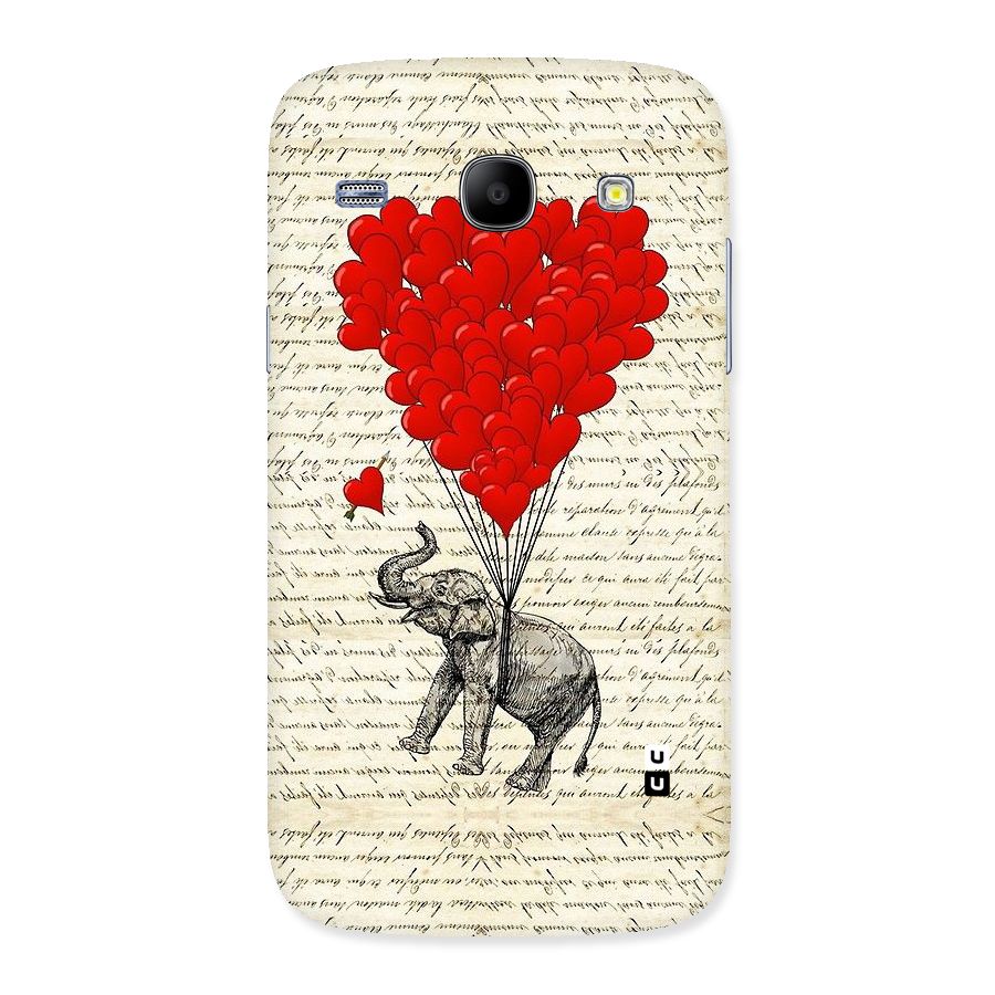 Love Weight Back Case for Galaxy Core