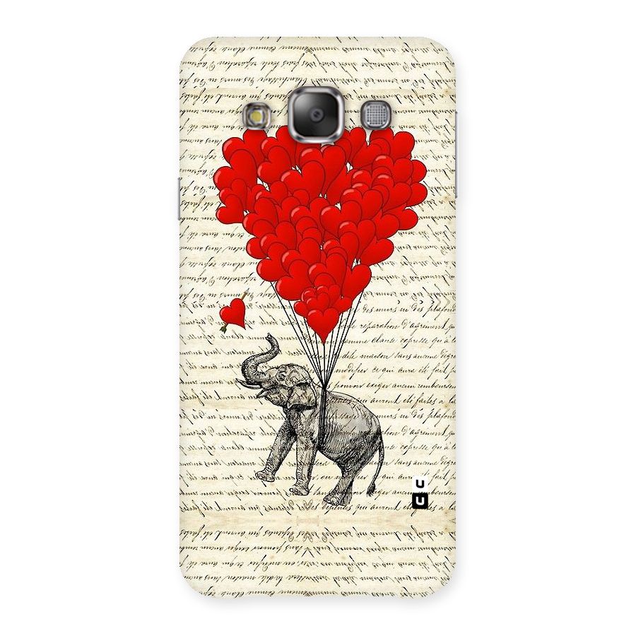Love Weight Back Case for Galaxy E7
