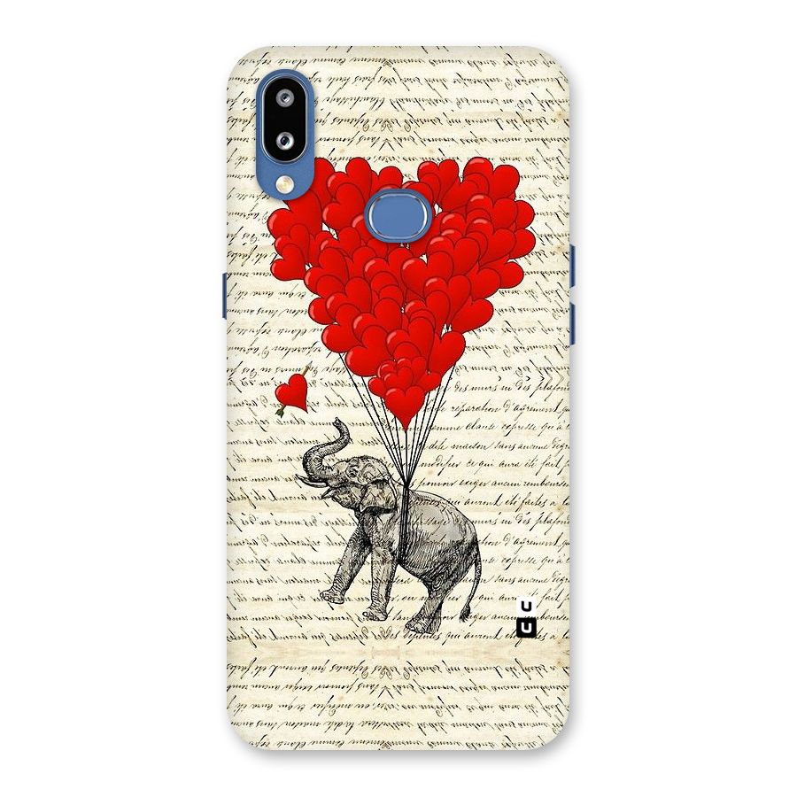 Love Weight Back Case for Galaxy M01s