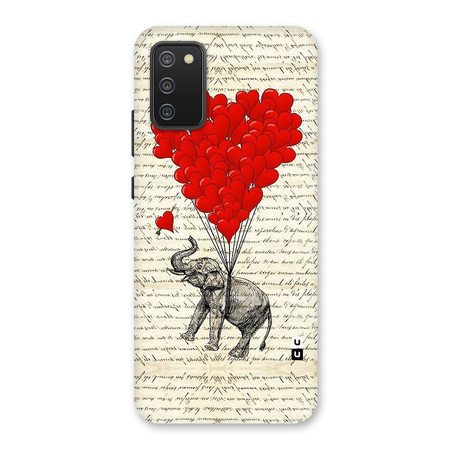 Love Weight Back Case for Galaxy M02s