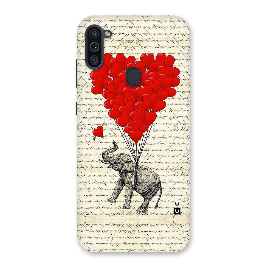 Love Weight Back Case for Galaxy M11