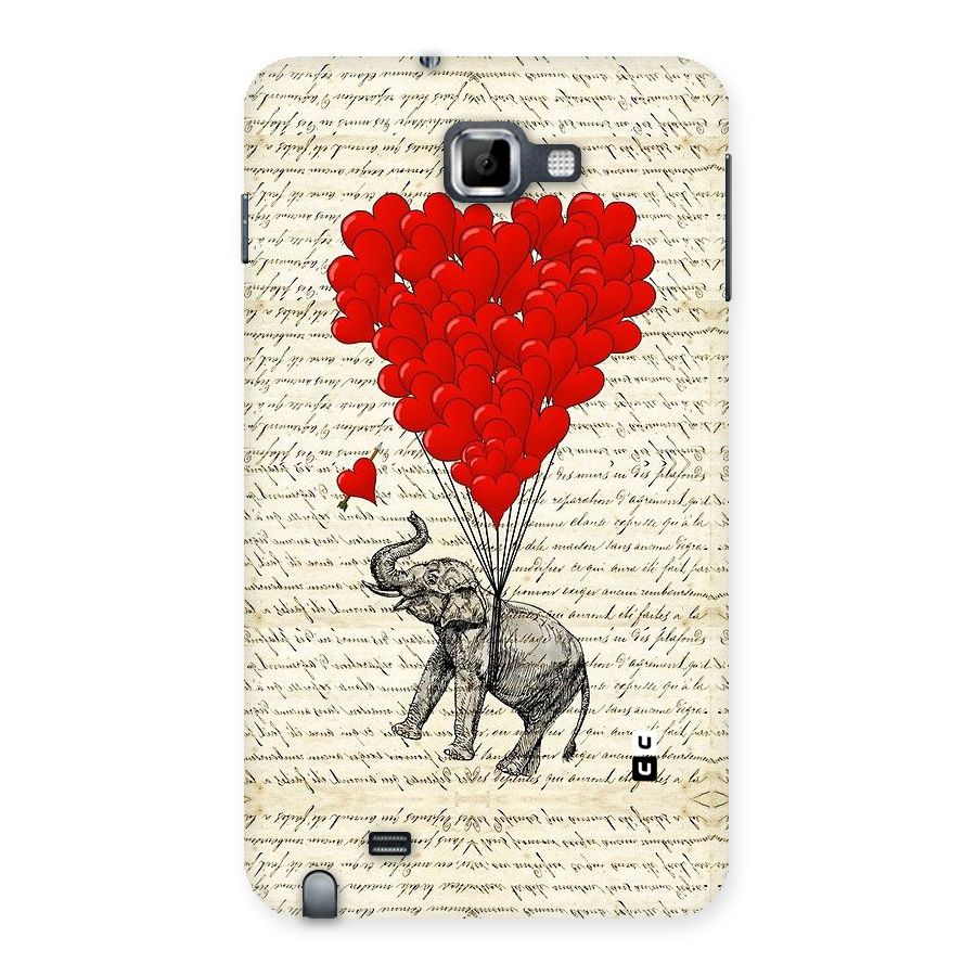 Love Weight Back Case for Galaxy Note