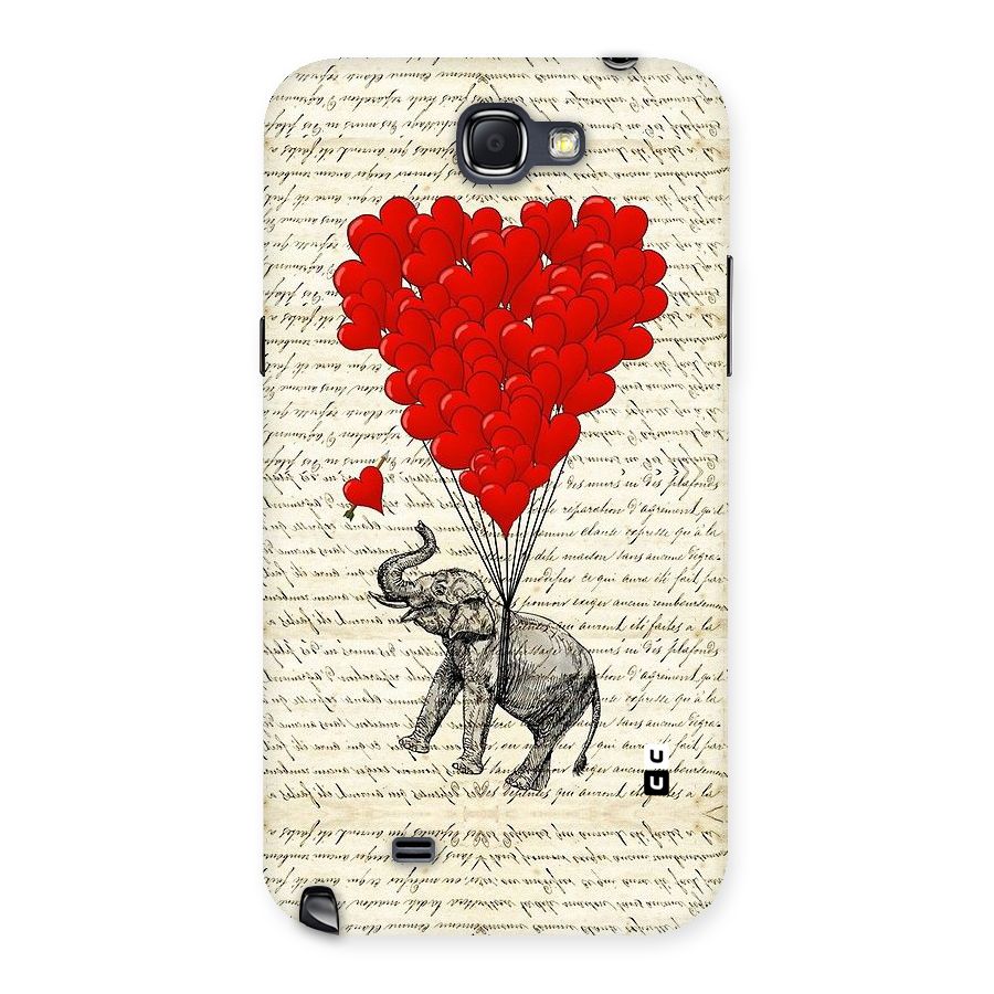 Love Weight Back Case for Galaxy Note 2