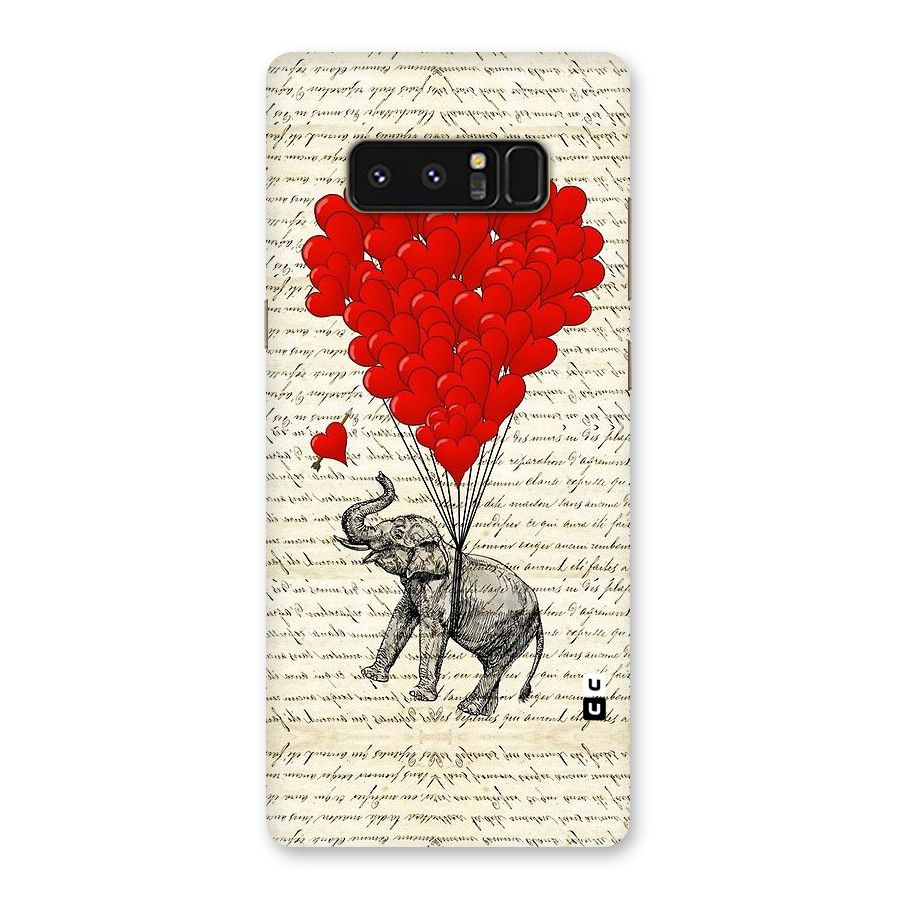 Love Weight Back Case for Galaxy Note 8
