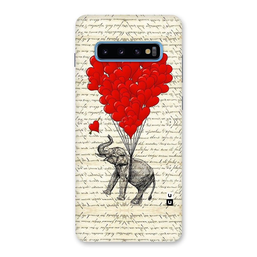 Love Weight Back Case for Galaxy S10 Plus