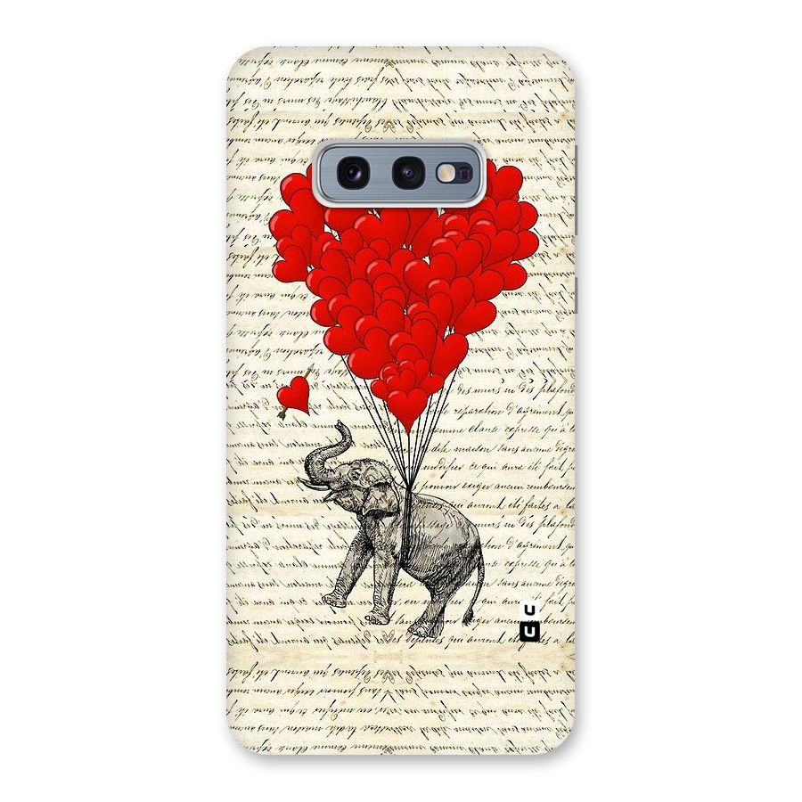 Love Weight Back Case for Galaxy S10e