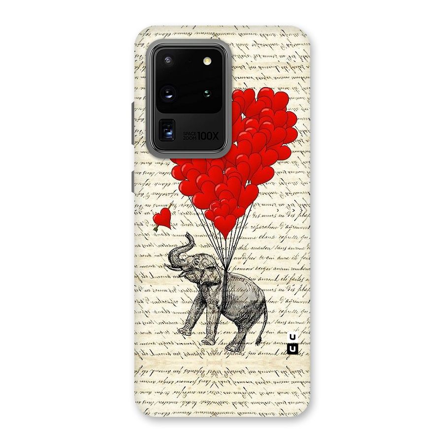 Love Weight Back Case for Galaxy S20 Ultra