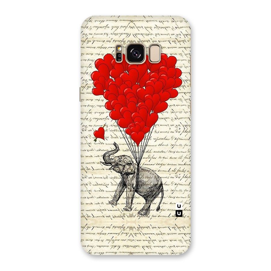 Love Weight Back Case for Galaxy S8 Plus