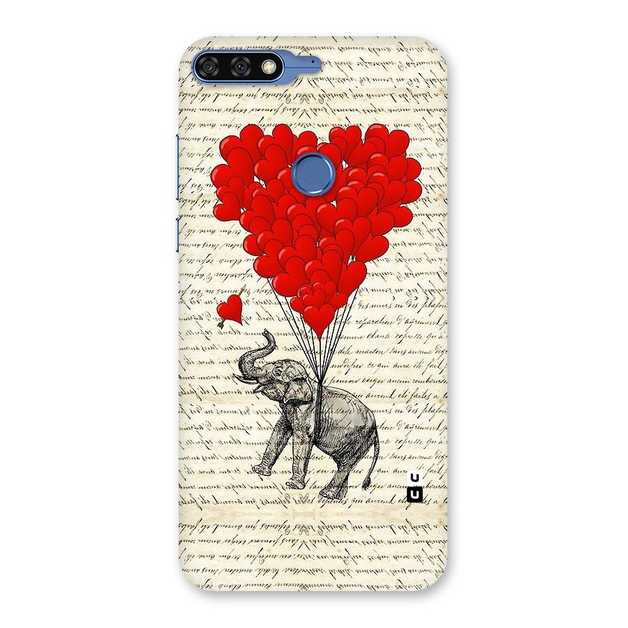 Love Weight Back Case for Honor 7C