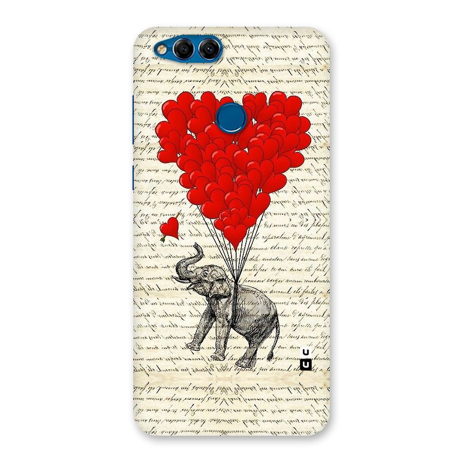 Love Weight Back Case for Honor 7X