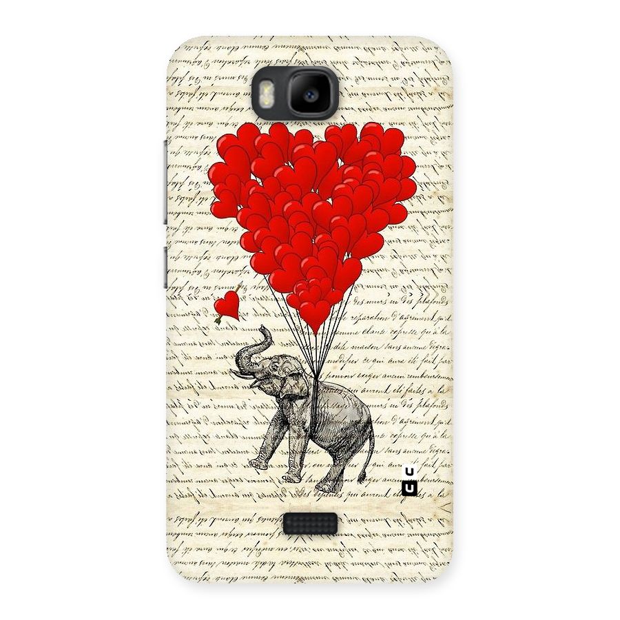 Love Weight Back Case for Honor Bee