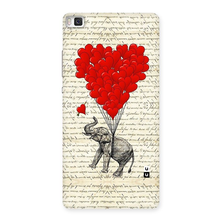 Love Weight Back Case for Huawei P8