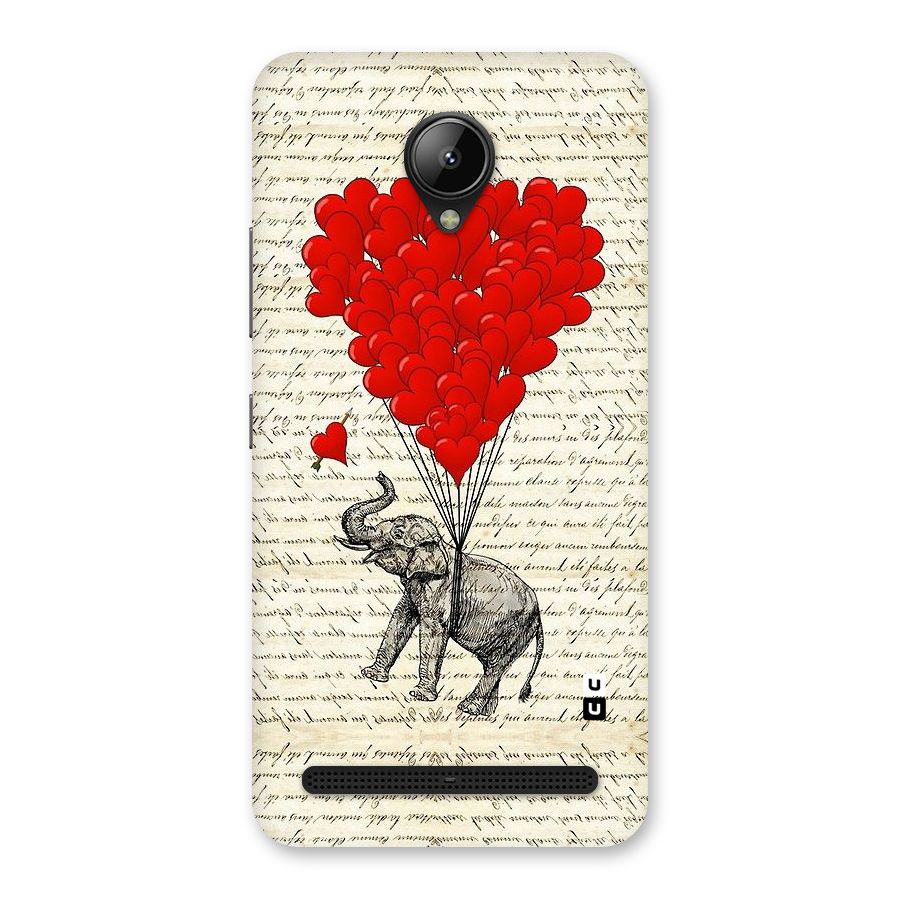 Love Weight Back Case for Lenovo C2