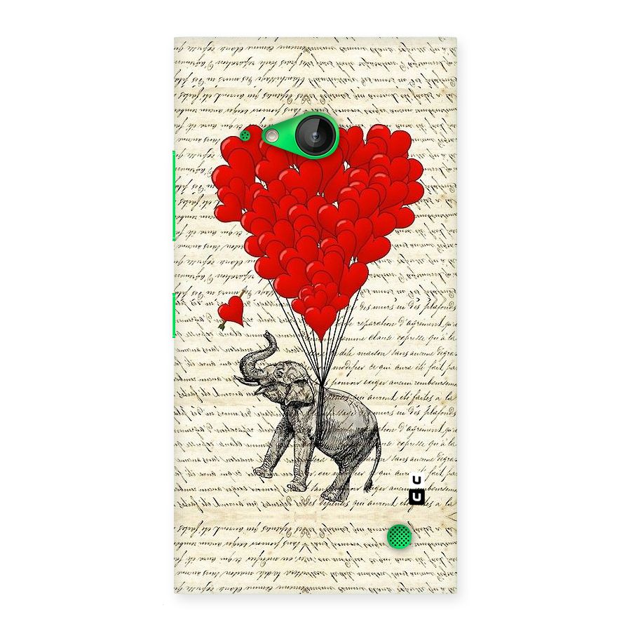Love Weight Back Case for Lumia 730