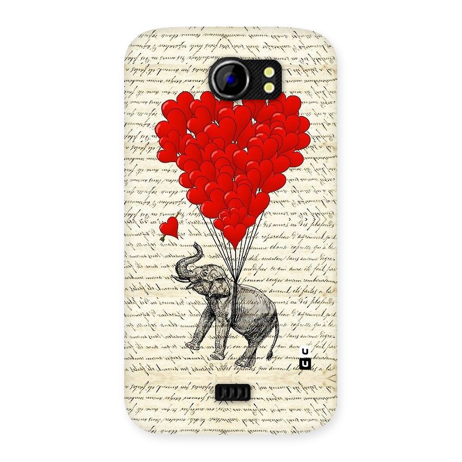 Love Weight Back Case for Micromax Canvas 2 A110
